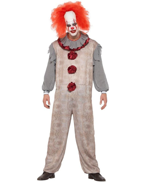 Vintage Clown Mens Costume
