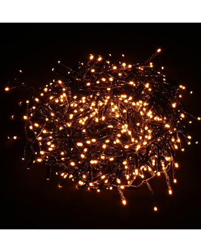 Vintage Gold 720 Piece LED Cluster Lights 10.4m