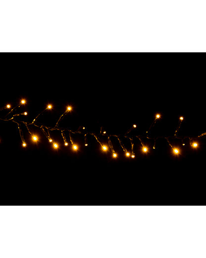 Vintage Gold 720 Piece LED Cluster Lights 10.4m