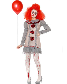Vintage Penny Clown Womens Costume