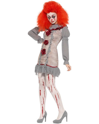 Vintage Penny Clown Womens Costume