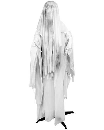 Wailing Ghost Standing Animated Halloween Decoration 1.7m