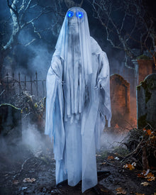 Wailing Ghost Standing Animated Halloween Decoration 1.7m