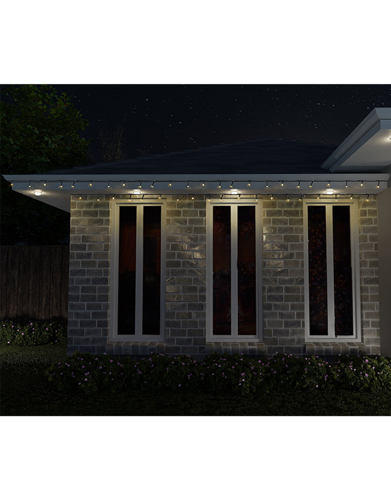 Timer Warm White 600 Piece LED Fairy Lights 30m