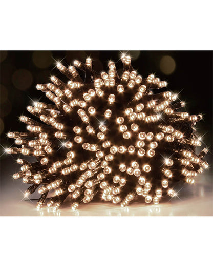 Warm White 1000 Piece USB Solar Fairy Lights