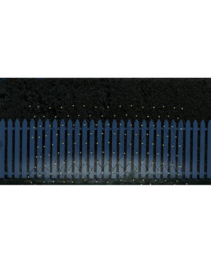 Warm White 250 Piece Solar LED Net Christmas Lights 1.3m