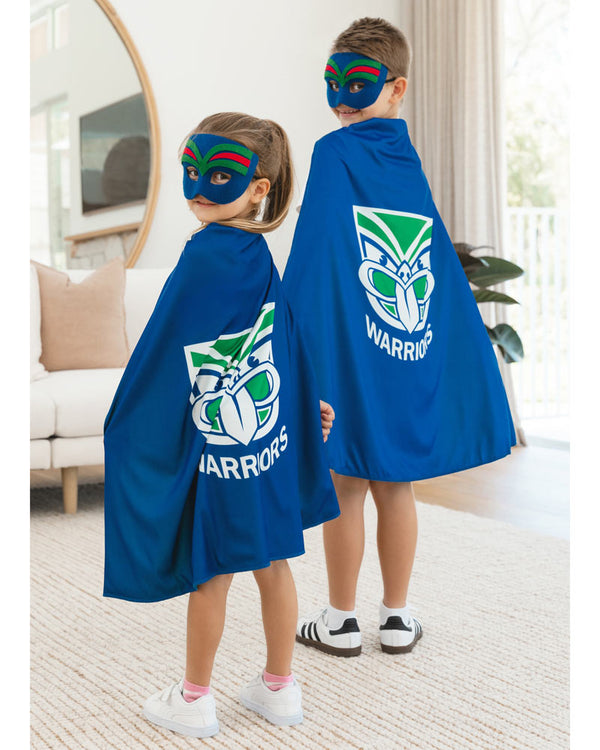 NRL Warriors Supporter Kids Cape
