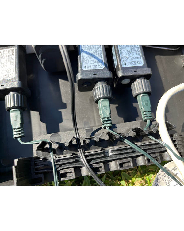 Christmas Weather Proof Power Box with Hinged Lid