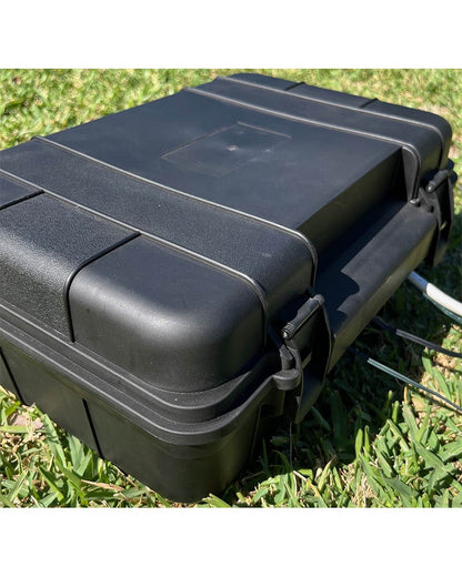 Weather Proof Power Box with Hinged Lid