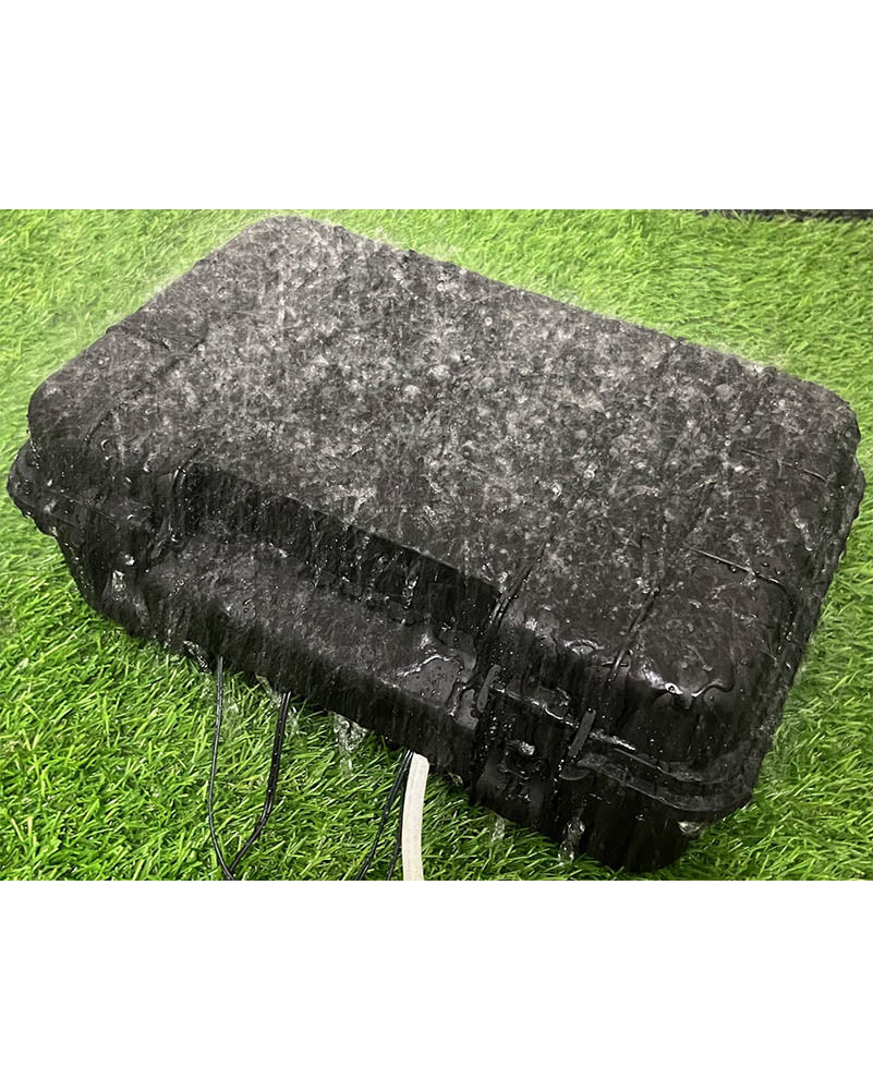 Weather Proof Power Box with Hinged Lid