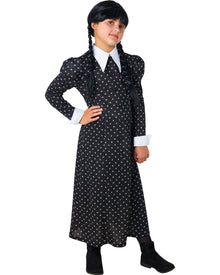 Wednesday Dress Girls Halloween Costume