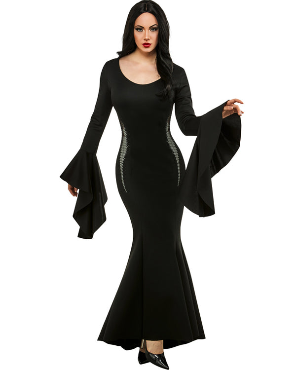 Wednesday Morticia Womens Costume