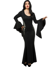 Wednesday Morticia Womens Halloween Costume
