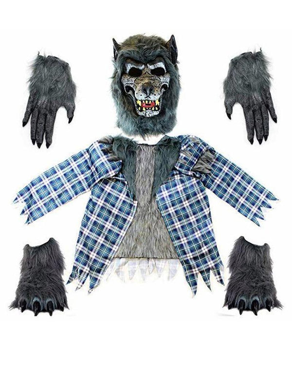 Werewolf Deluxe Complete Kids Costume