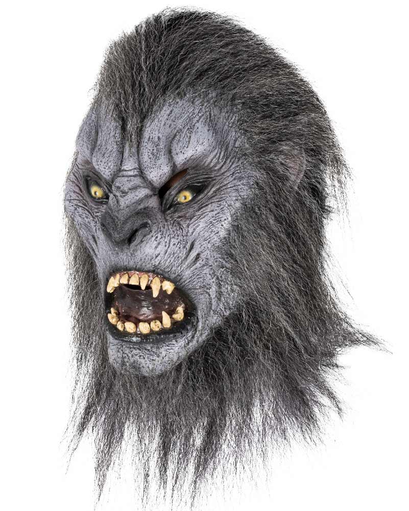 Werewolf Gray Wolfman Premium Mask