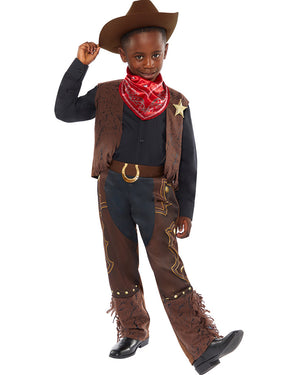 Western Cowboy Boys Costume