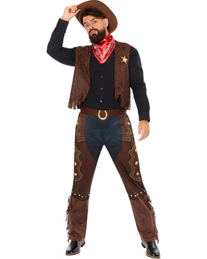 Western Cowboy Mens Costume