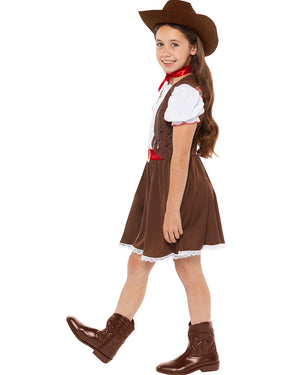 Western Cowgirl Girls Costume
