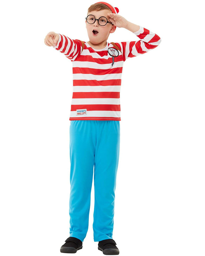 Wheres Wally Deluxe Boys Book Week Costume