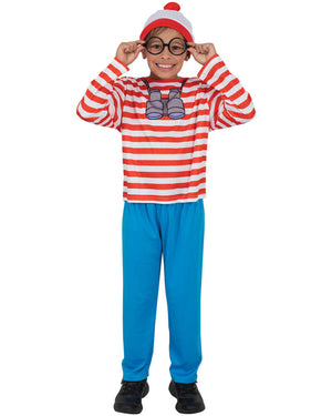 Wheres Wally Kids Costume