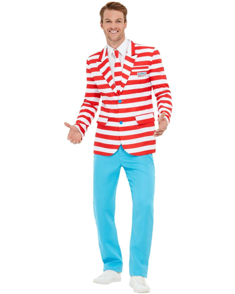Wheres Wally Suit Mens Book Week Costume
