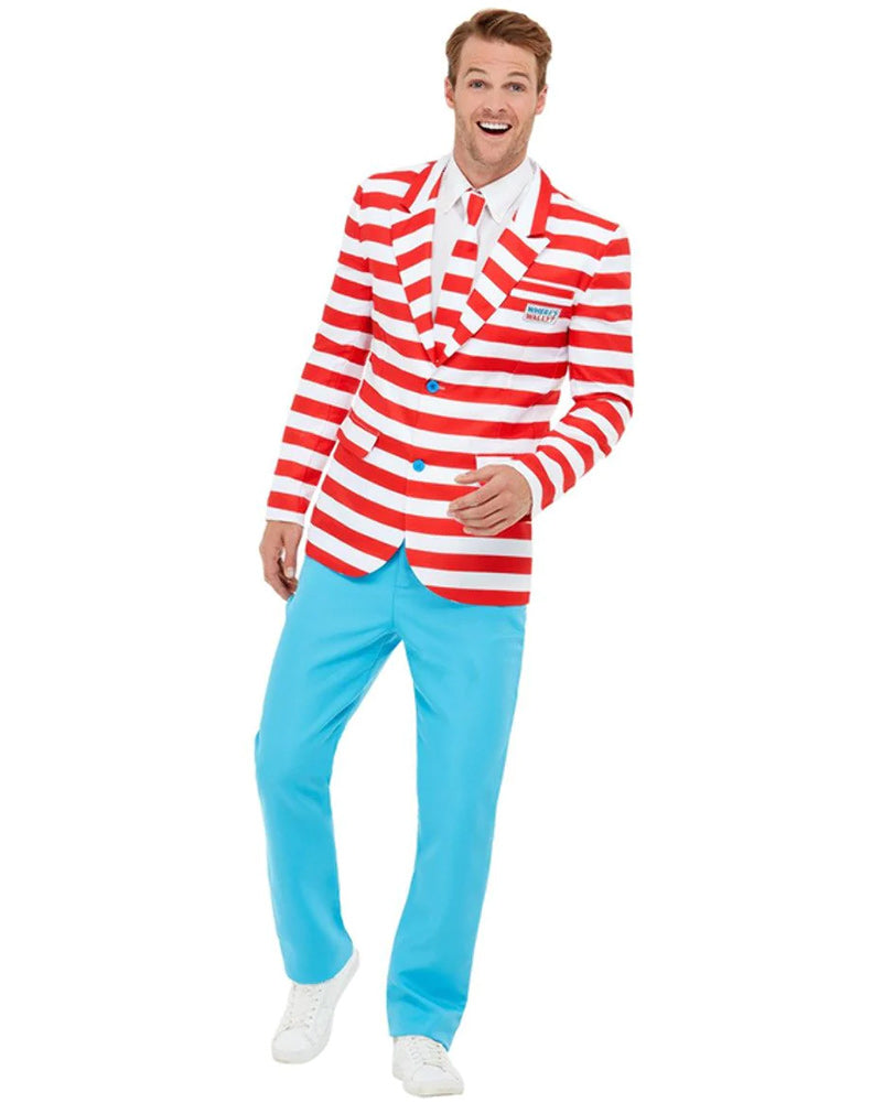 Wheres Wally Suit Mens Book Week Costume