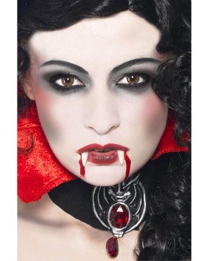 White and Red Vampire Makeup Kit