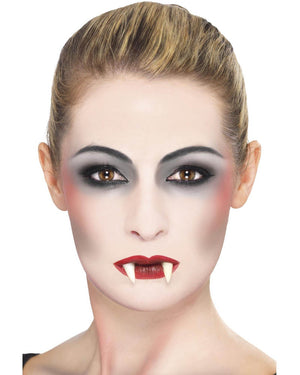 White and Red Vampire Makeup Kit