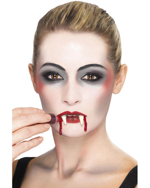 White and Red Vampire Makeup Kit