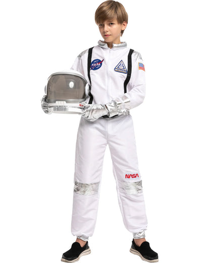 White Astronaut Premium Kids Costume