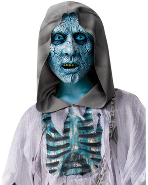 White Hooded Demon Kids Costume