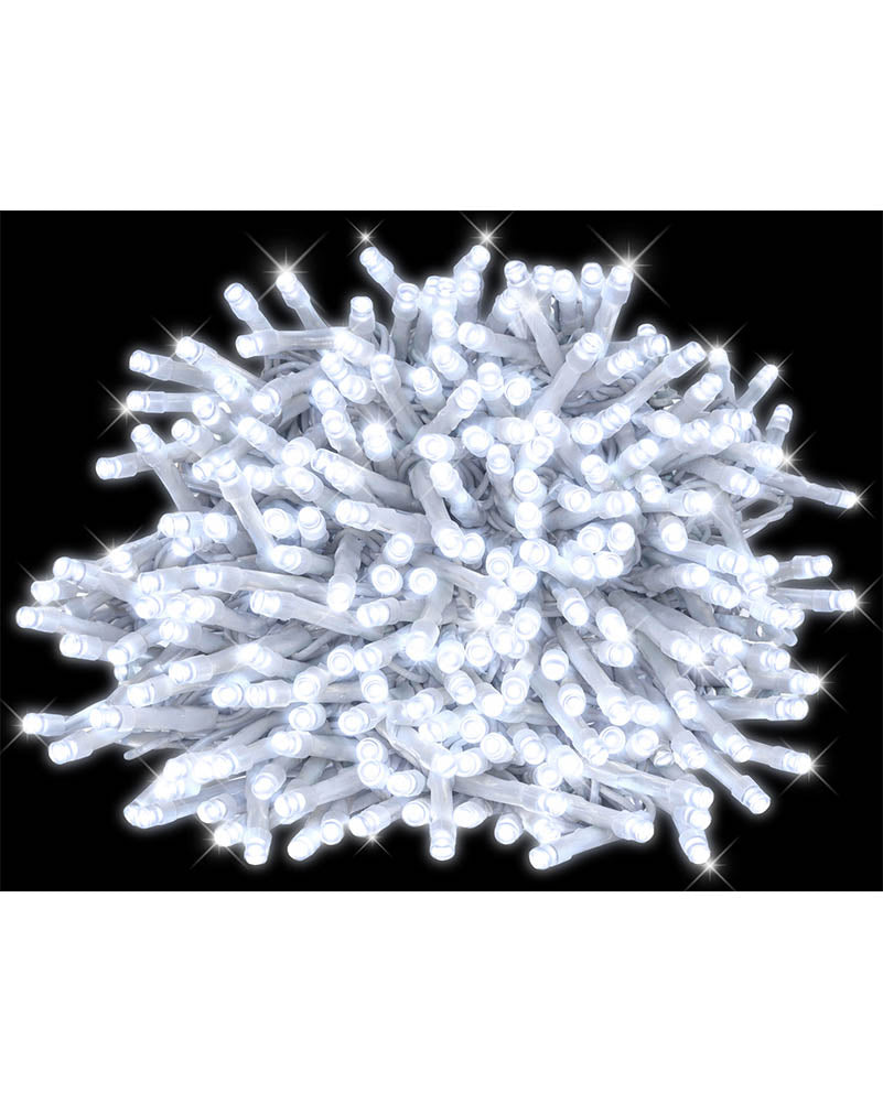 White Icicle Lights 800 Piece Solar Lights