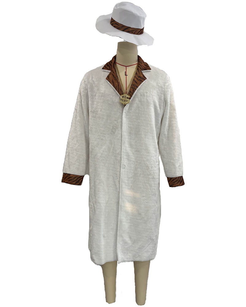 White Pimp Mens Costume