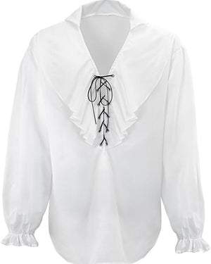 White Pirate Mens Shirt