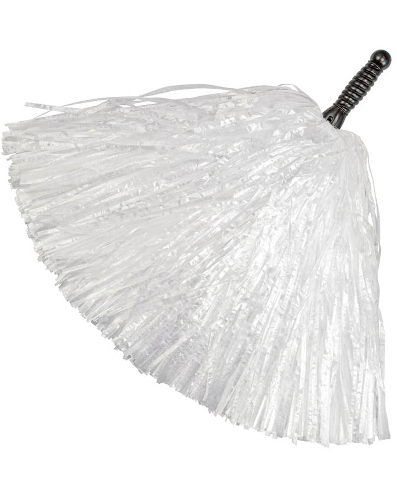 White Cheerleading Pom Pom