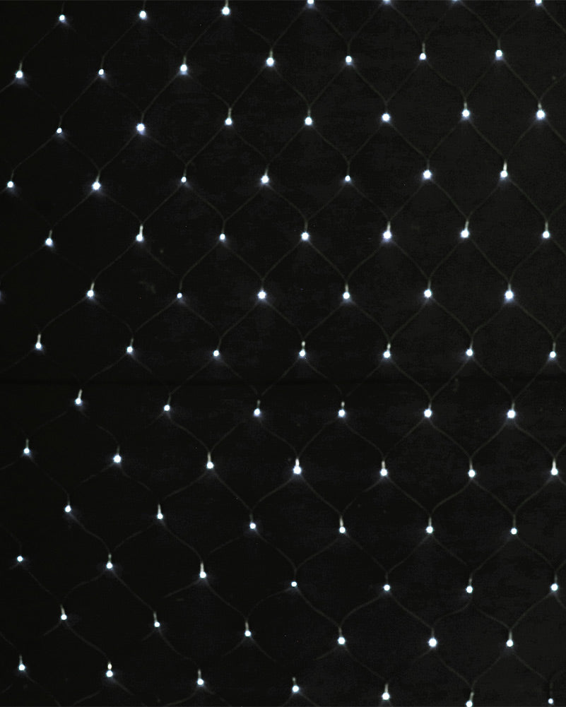 White Solar 1200 Piece Net Lights 10m x 2.6m