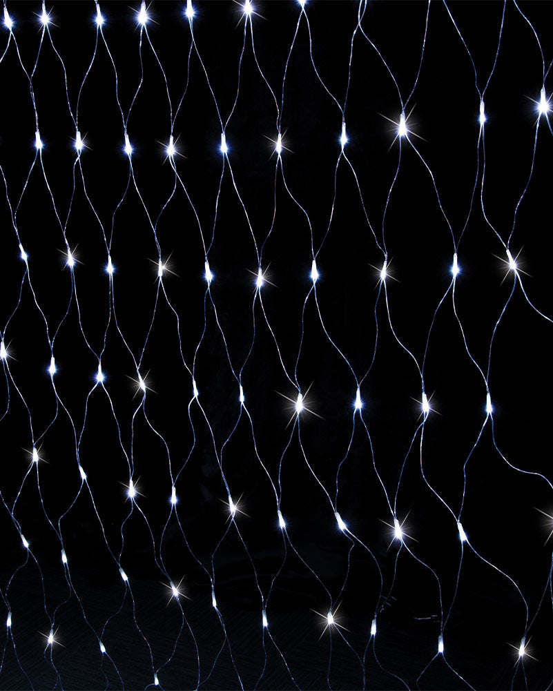 White Solar 1200 Piece Net Lights 10m x 2.6m