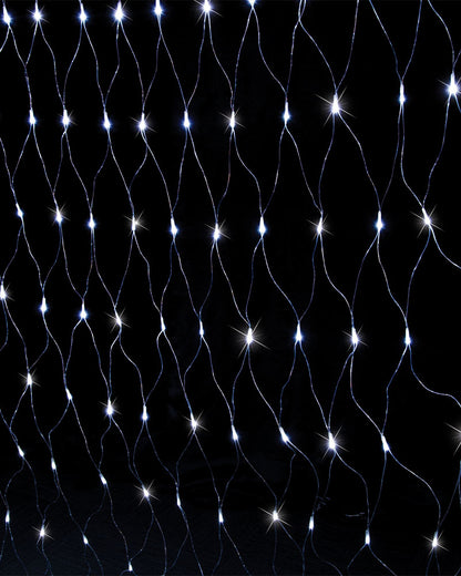 White Solar 1200 Piece Net Lights 10m x 2.6m