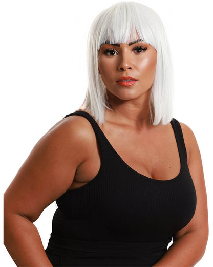 Viva Claudia White Bob Wig