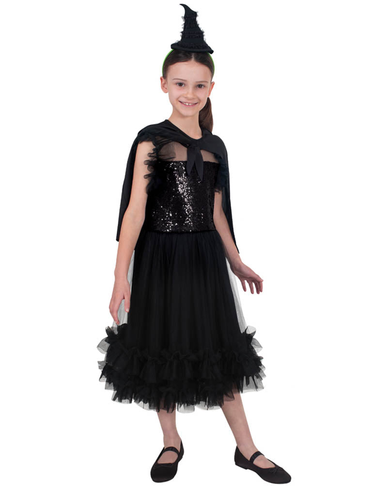 Wicked Elphaba Deluxe Girls Costume