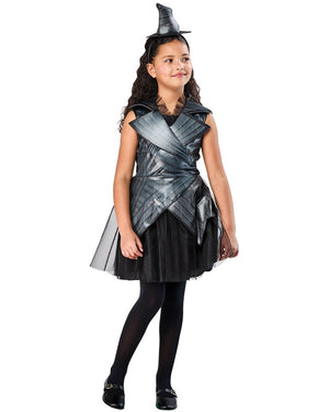 Wicked Elphaba Black Deluxe Girls Costume