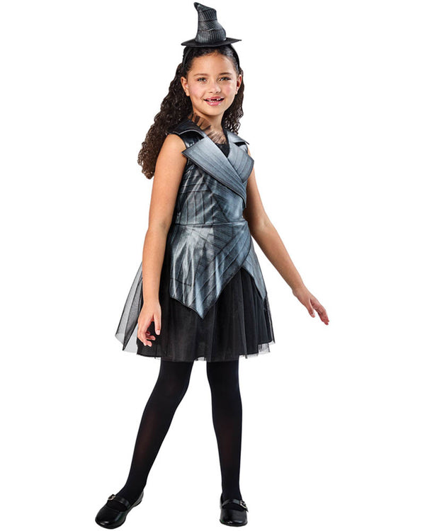 Wicked Elphaba Black Deluxe Girls Costume
