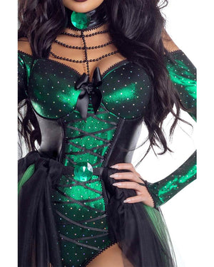 Wicked Emerald Witch Premium Womens Costume