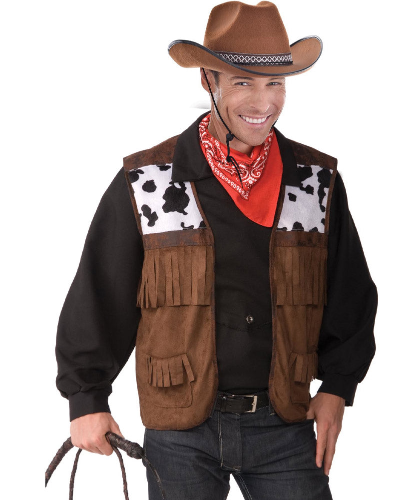 Wild West Cowboy Adult Vest