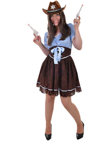 Wild West Cowgirl Womens Costume