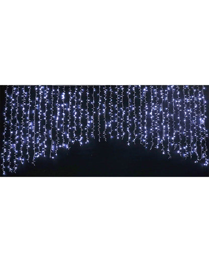 Wild White Twinkling Curtain Lights 3.5m