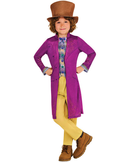 Willy Wonka Deluxe Kids Book Week Costume