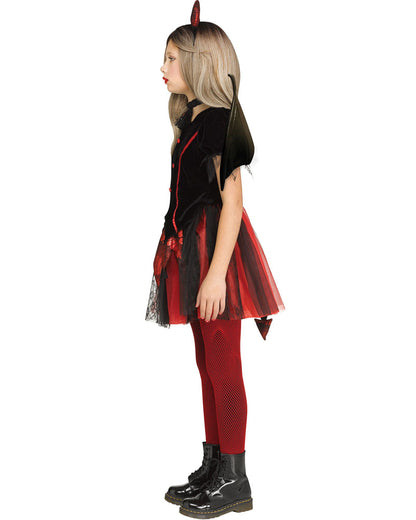 Winged Devil Girls Costume