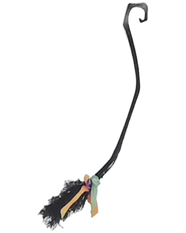 Witch Broomstick with Ribbons 1.2m