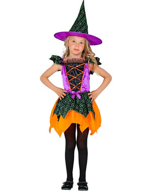 Swirl Witch Girls Costume